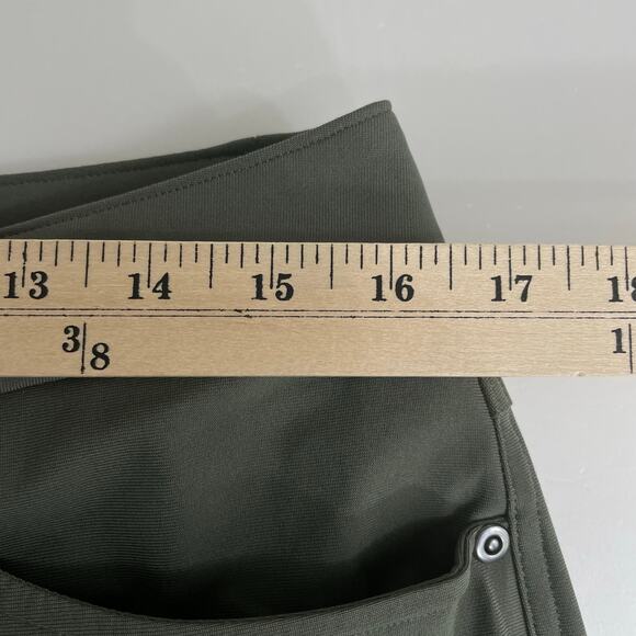 Lululemon ABC Classic Fit 5 Pocket Pant Warpstreme Mens 31 Olive Green Business - Picture 7 of 10